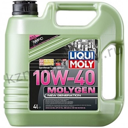 НС-синтетическое моторное масло Molygen New Generation 10W-40 4Л
