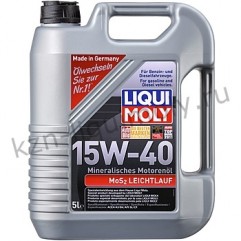 Минеральное моторное масло MoS2 Leichtlauf 15W-40 5Л