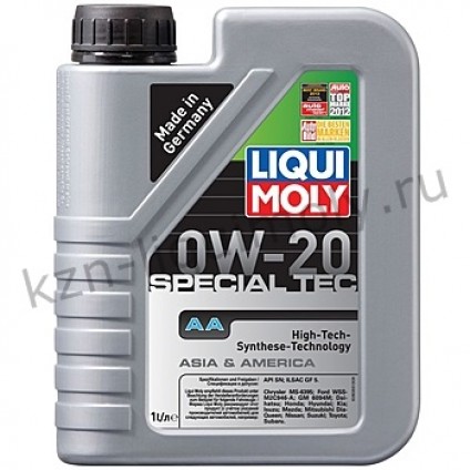 НС-синтетическое моторное масло Special Tec AA 0W-20 1Л