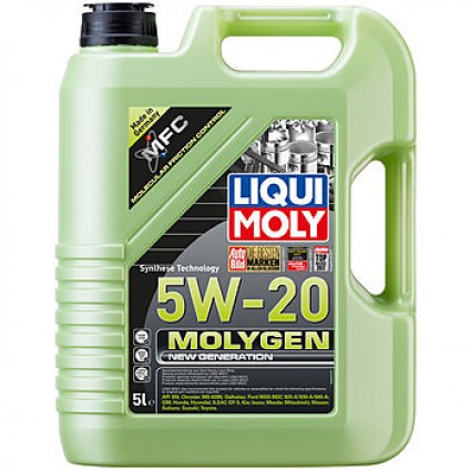 НС-синтетическое моторное масло Molygen New Generation 5W-20 5Л