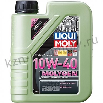 НС-синтетическое моторное масло Molygen New Generation 10W-40 1Л