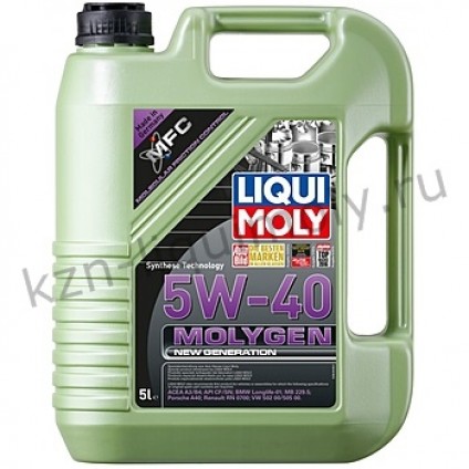 НС-синтетическое моторное масло Molygen New Generation 5W-40 5Л